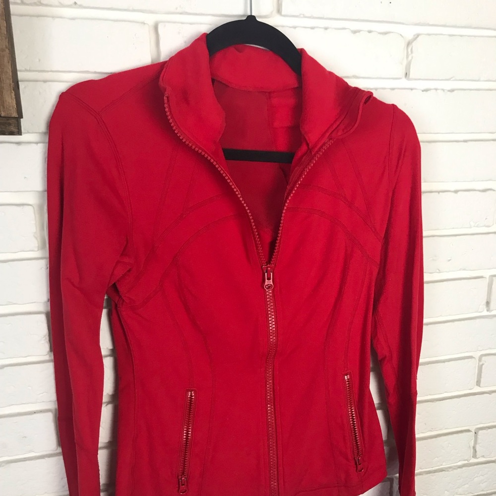 Red Lululemon Jacket